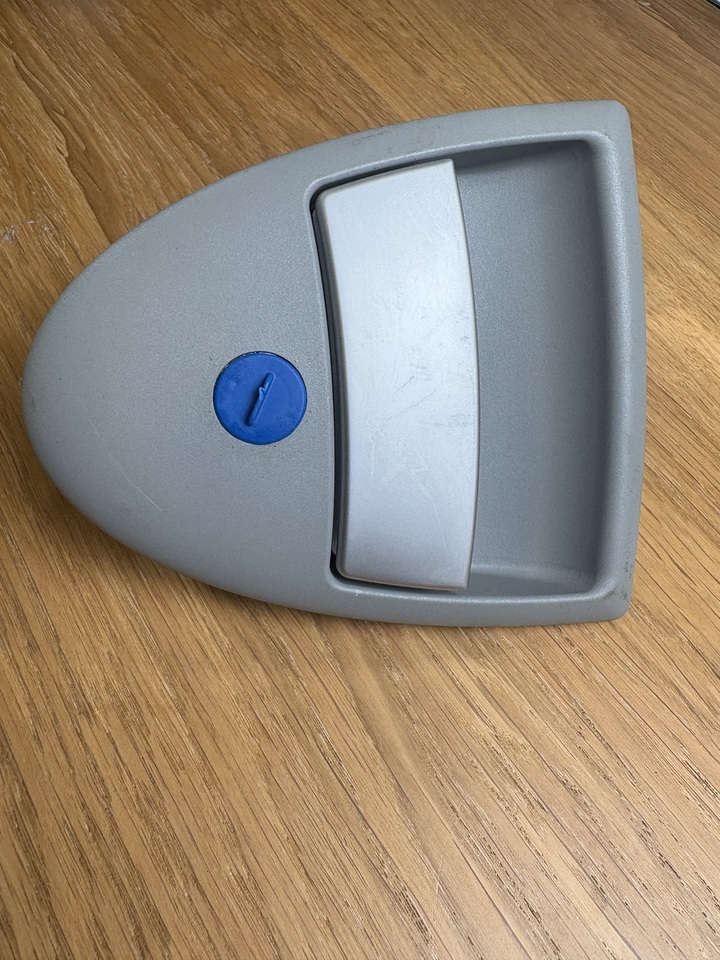 Hartal Triangle Outer Door Lock – Grey (Zadi Locks)