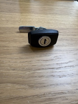 FAP Rectangular Push Lock - Black
