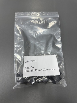 Shurflo Straight Swivel Fitting – ½" NPT x 12 mm Hose Barb