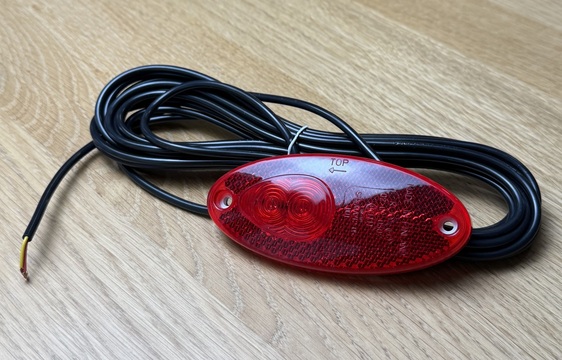 Hella Red Rear Marker Light