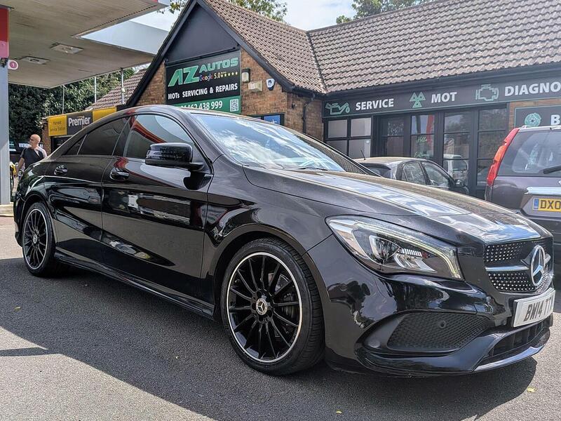 Mercedes-Benz 1.6 CLA200 AMG Line Night Edition (Plus) Coupe 4dr Petrol Manual Euro 6 (s/s) (156 ps)