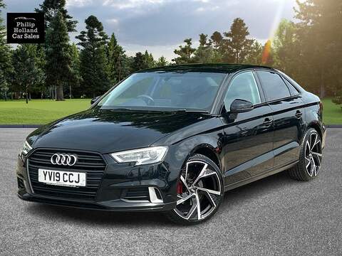 Audi A3 2.0 TDI 40 Black Edition Saloon 4dr Diesel S Tronic Euro 6 (s/s) (204 ps)