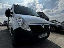 Vauxhall Movano 2.3 CDTi F3500 L3 7-Seat Crew Cab Dropside
