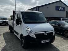 Vauxhall Movano 2.3 CDTi F3500 L3 7-Seat Crew Cab Dropside