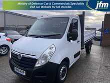 Vauxhall Movano 2.3 CDTi F3500 L2 Dropside 3-Seat Chassis-Cab