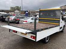 Vauxhall Movano 2.3 CDTi F3500 L2 Dropside 3-Seat Chassis-Cab