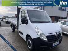 Vauxhall Movano 2.3 CDTi F3500 L2 Dropside 3-Seat Chassis-Cab