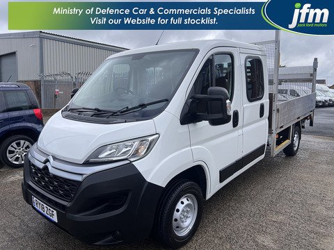 2.0 BlueHDi 35 Heavy L3 Dropside [Tail Lift] 7-seat Crewcab Euro 6 Diesel Manual 2.0 4dr Chassis Cab Manual Diesel