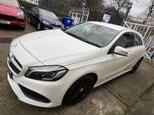 MERCEDES-BENZ A-CLASS A-CLASS 1.6 A 180 AMG LINE PREMIUM 5d 121 BHP 
