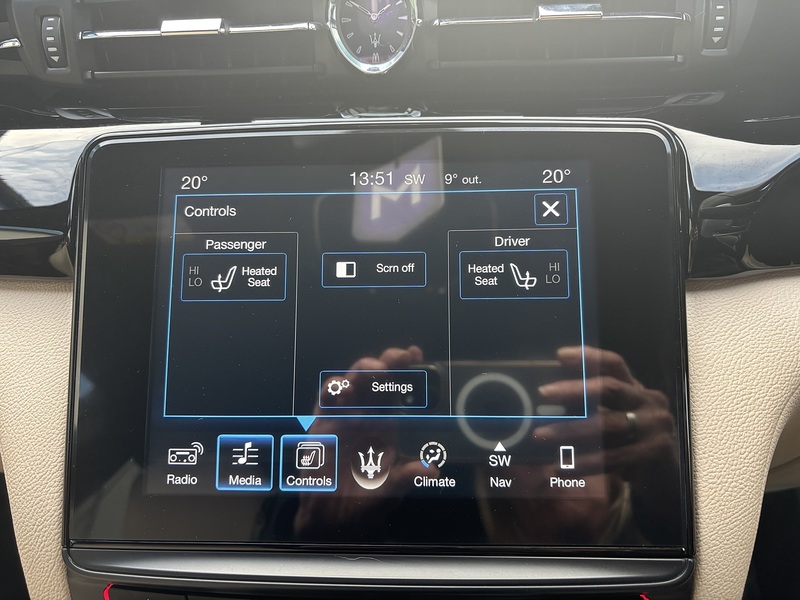 Maserati 3.0D V6 ZF Euro 5 (s/s) 4dr Saloon Automatic Diesel