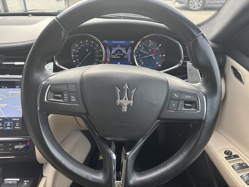Maserati 3.0D V6 ZF Euro 5 (s/s) 4dr Saloon Automatic Diesel