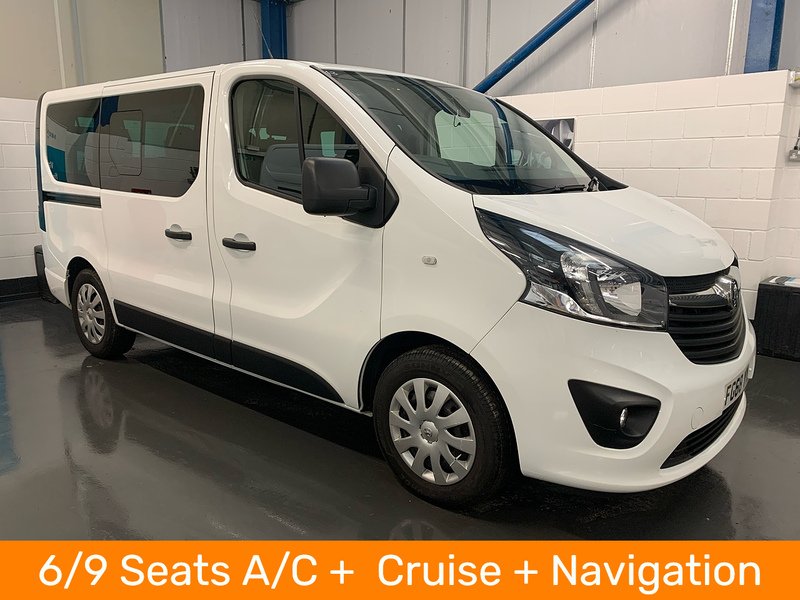 Vauxhall 1.6 CDTi 2900 Combi Van Double Cab 5dr Diesel Manual L1 H1 Euro 6 (s/s) (9 Seat) (120 ps)