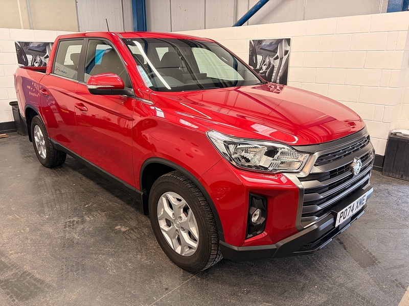 KGM 2.2D EX Pickup Double Cab 4dr Diesel Manual 4WD Euro 6 (202 ps)