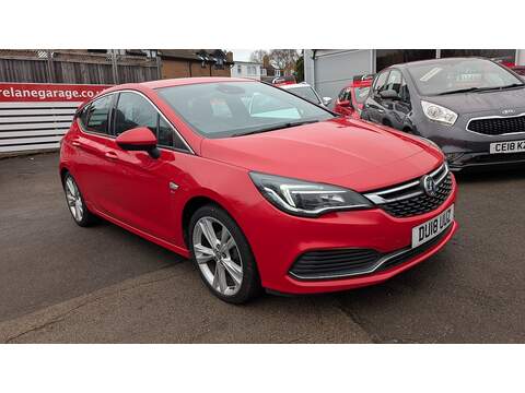 Vauxhall Astra 1.0T EcoBoost Zetec Hatchback 3dr Petrol Manual Euro 6 (s/s) (100 ps)