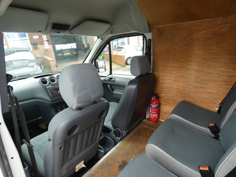 Ford 2012 12 FORD TRANSIT CONNECT T230 LWB HR 5 SEAT CREW DOG VAN