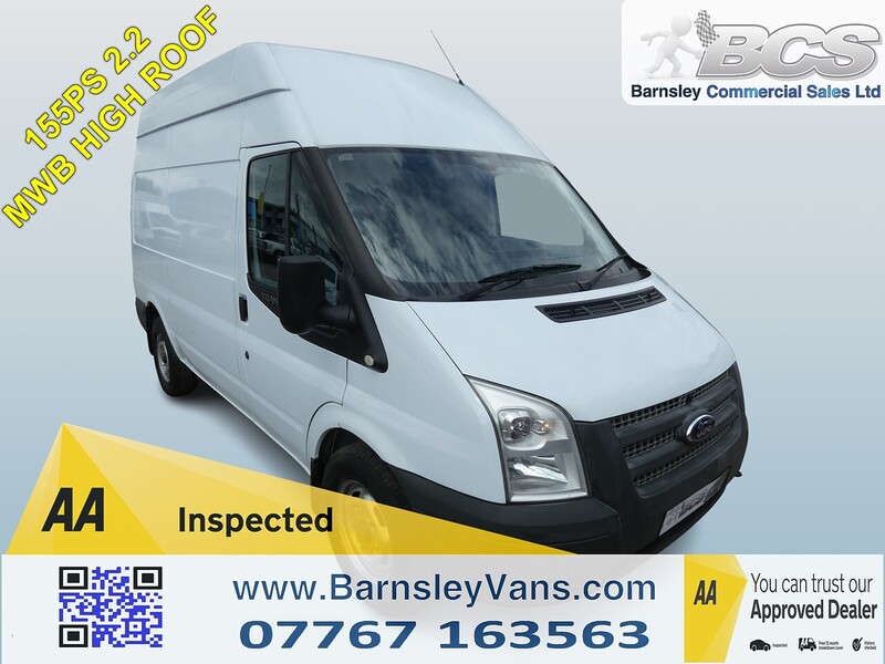 Ford 2013 63 FORD TRANSIT T350 MWB HIGH ROOF MOBILE WORKSHOP 155PS 2.2TDCI L2H3