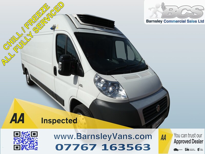 Fiat 2014 14 FIAT DUCATO 2.3 JTD LWB HIGH ROOF CHILLER / FREEZER VAN ONLY 67K