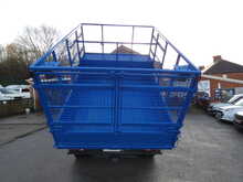 2013 63 FORD TRANSIT T460 DOUBLE CAB CAGED TIPPER EX COUNCIL FSH