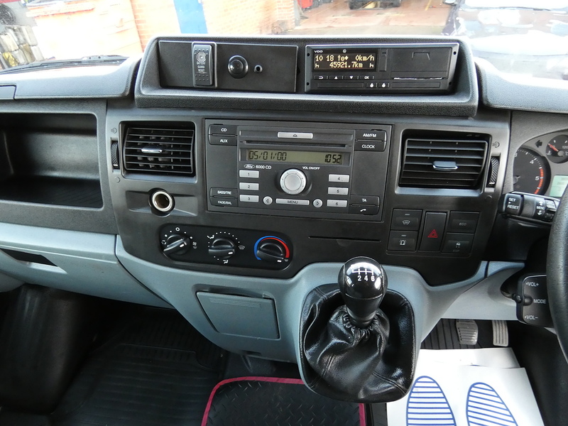 Ford 2013 63 FORD TRANSIT T460 DOUBLE CAB CAGED TIPPER EX COUNCIL FSH