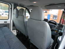 2013 63 FORD TRANSIT T460 DOUBLE CAB CAGED TIPPER EX COUNCIL FSH