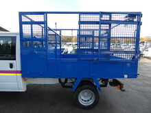 2013 63 FORD TRANSIT T460 DOUBLE CAB CAGED TIPPER EX COUNCIL FSH