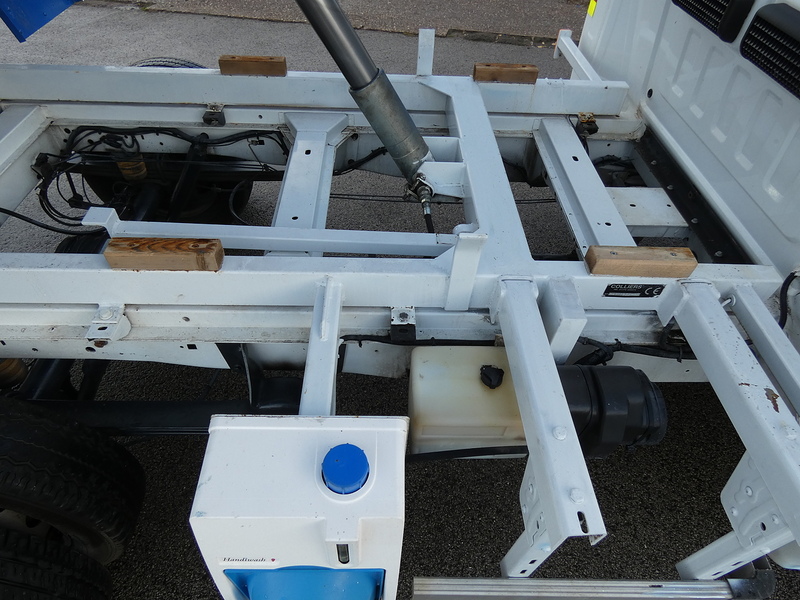 Ford 2013 63 FORD TRANSIT T460 DOUBLE CAB CAGED TIPPER EX COUNCIL FSH