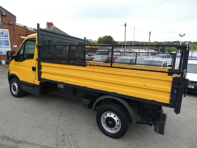 Renault 2007 07 RENAULT MASTER ML35 2.3DCI 3.2M TIPPER 1 COMPANY OWNER