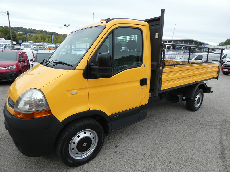 Renault 2007 07 RENAULT MASTER ML35 2.3DCI 3.2M TIPPER 1 COMPANY OWNER