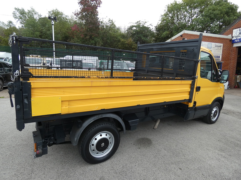 Renault 2007 07 RENAULT MASTER ML35 2.3DCI 3.2M TIPPER 1 COMPANY OWNER
