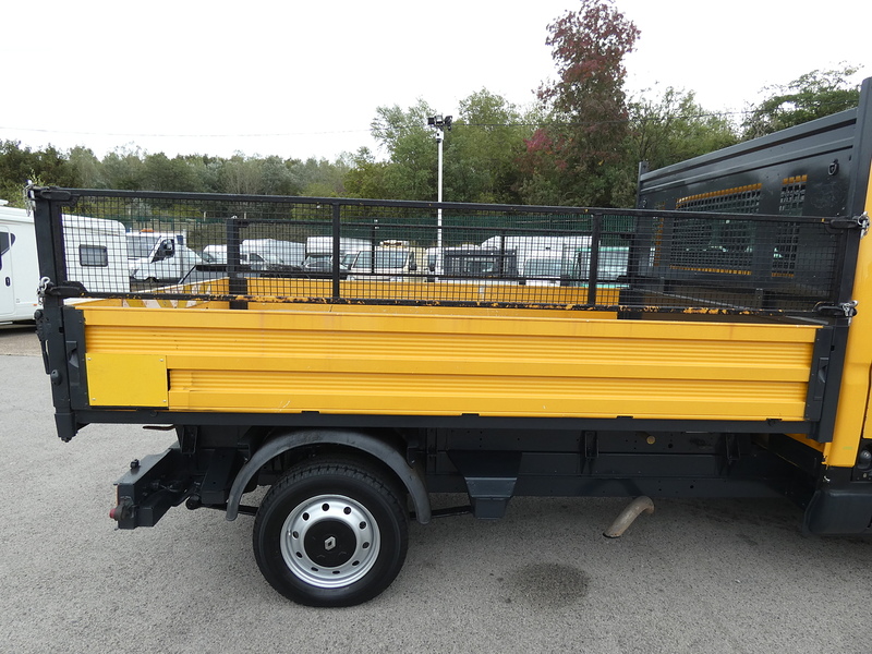 Renault 2007 07 RENAULT MASTER ML35 2.3DCI 3.2M TIPPER 1 COMPANY OWNER
