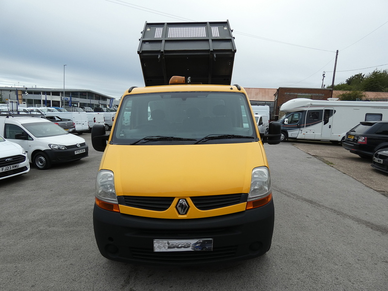 Renault 2007 07 RENAULT MASTER ML35 2.3DCI 3.2M TIPPER 1 COMPANY OWNER