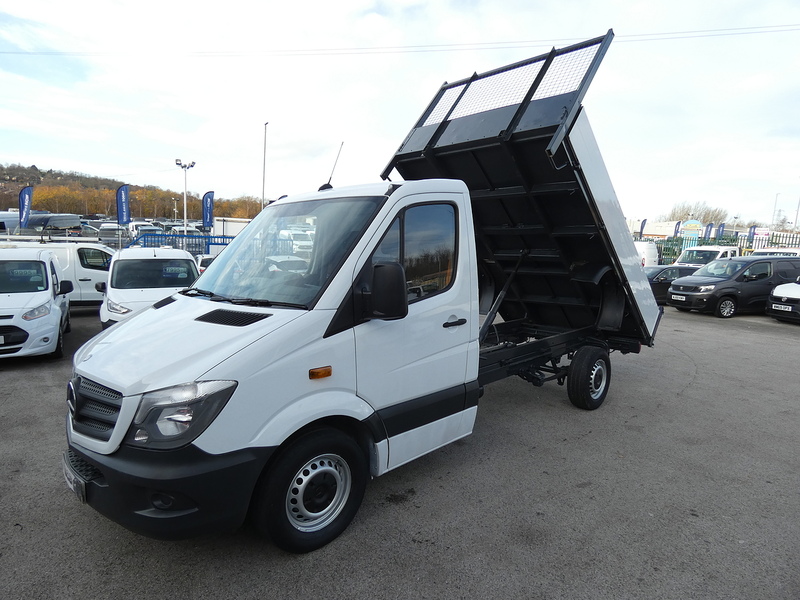 Mercedes-Benz 2014 14 MERCEDES SPRINTER 313 CDI AUTO BOX 3.3M TIPPER STUNING VAN