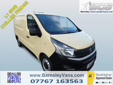 2017 67 FIAT TALENTO 1.6 MULTIJET CHILLER FRIDGE VAN