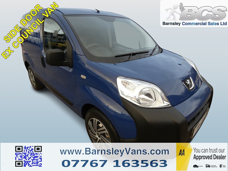 Peugeot 2017 17 PEUGEOT BIPPER 1.3HDI S PANEL VAN EX COUNCIL