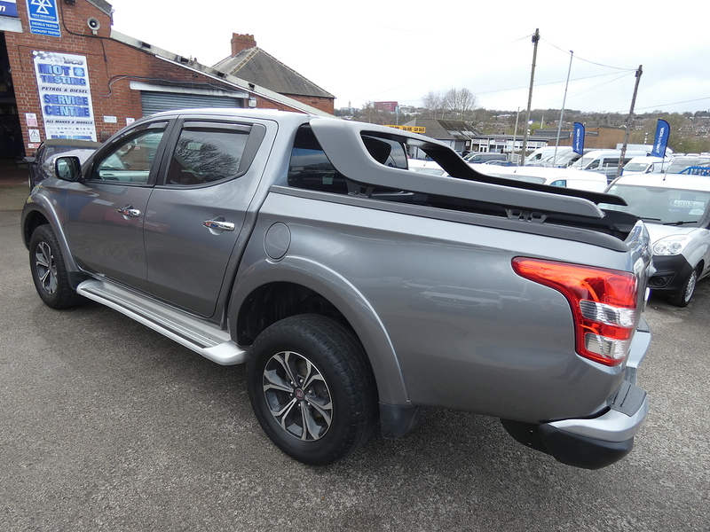 Fiat 2017 17 FIAT FULLBACK 2.4D LX DOUBLE CAB ONLY 74K NO VAT