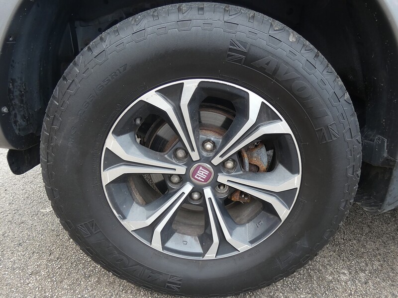 Fiat 2017 17 FIAT FULLBACK 2.4D LX DOUBLE CAB ONLY 74K NO VAT
