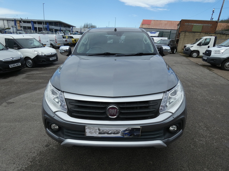Fiat 2017 17 FIAT FULLBACK 2.4D LX DOUBLE CAB ONLY 74K NO VAT