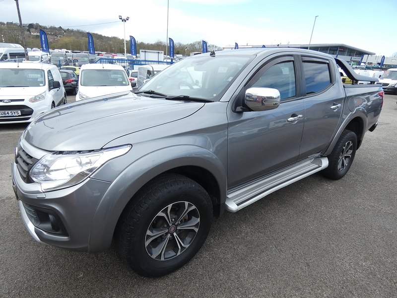 Fiat 2017 17 FIAT FULLBACK 2.4D LX DOUBLE CAB ONLY 74K NO VAT