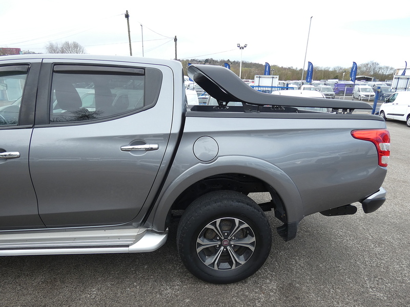 Fiat 2017 17 FIAT FULLBACK 2.4D LX DOUBLE CAB ONLY 74K NO VAT