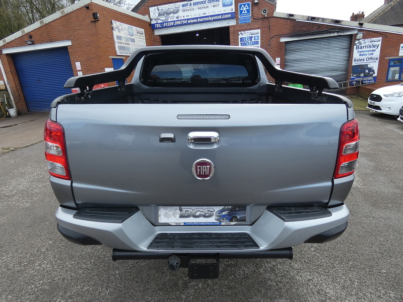 Fiat 2017 17 FIAT FULLBACK 2.4D LX DOUBLE CAB ONLY 74K NO VAT