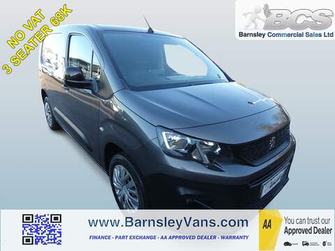 2019 69 PEUGEOT PARTNER 1.6 BLUEHDI 1000 PROFESSIONAL L1H1 SWB NO VAT