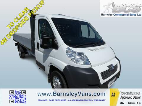 2014 14 PEUGEOT BOXER 2.2HDI 335 DROPSIDE PICKUP 4M BODY