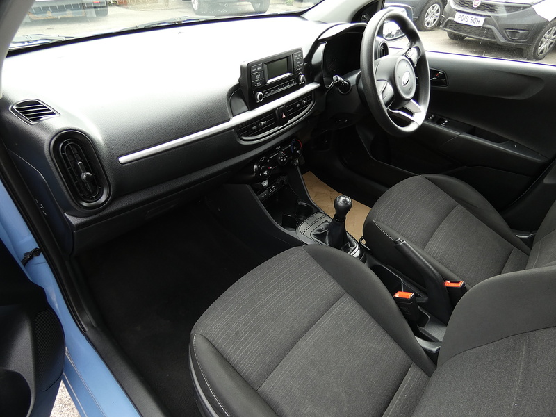 Kia 2018 68 KIA PICANTO 1.0 1 5 DOOR EURO 6 EX COUNCIL FSH