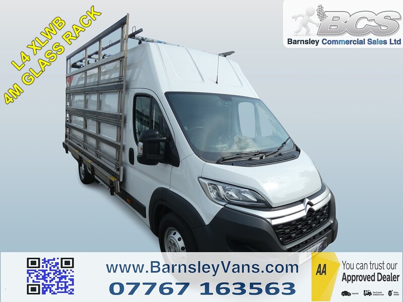 Citroen 2017 67 CITROEN RELAY 2.0 BLUEHDI 35 ENTERPRISE L4 XLWB GLASS CARRIER WINDOW VAN