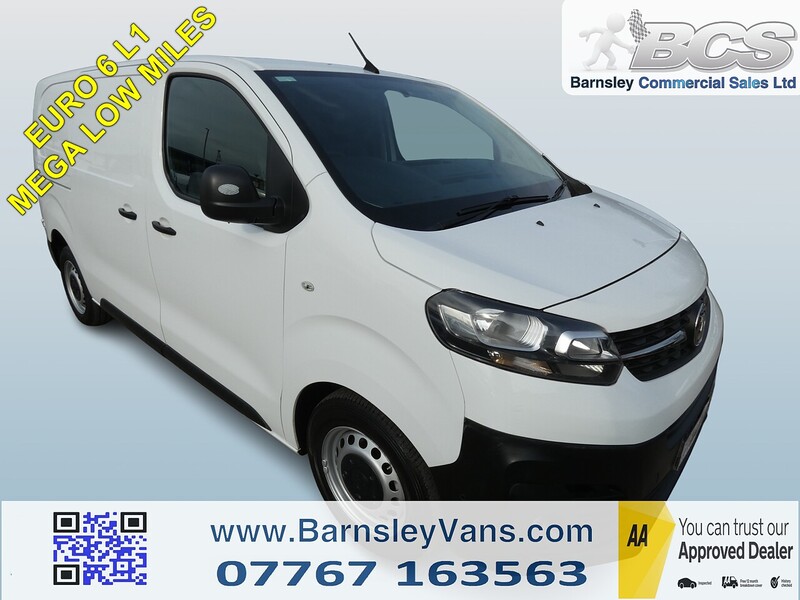 Vauxhall 2019 69 VAUXHALL VIVARO 1.5 TURBO D 2900 EDITION L1H1 ONLY 44K LOOK