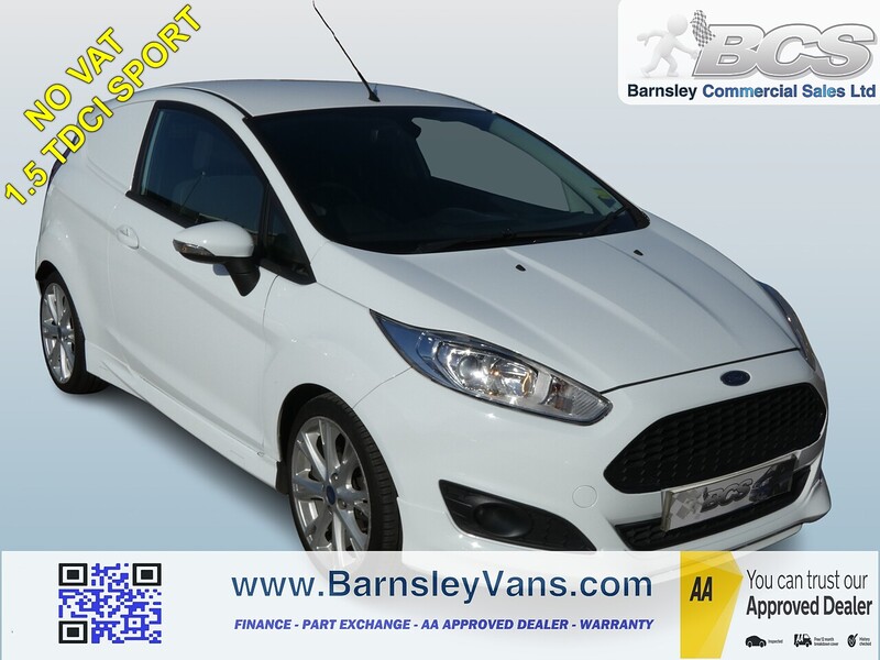 Ford 2017 17 FORD FIESTA VAN 1.5 TDCI SPORT NO VAT BONNY MOTOR