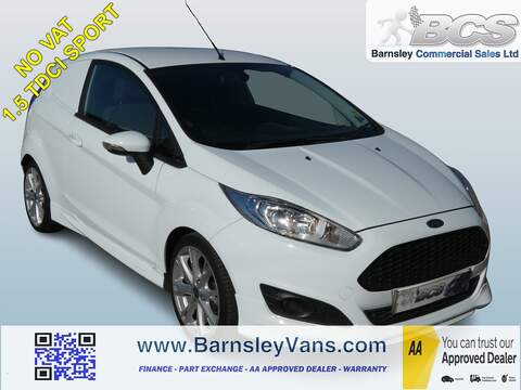 2017 17 FORD FIESTA VAN 1.5 TDCI SPORT NO VAT BONNY MOTOR