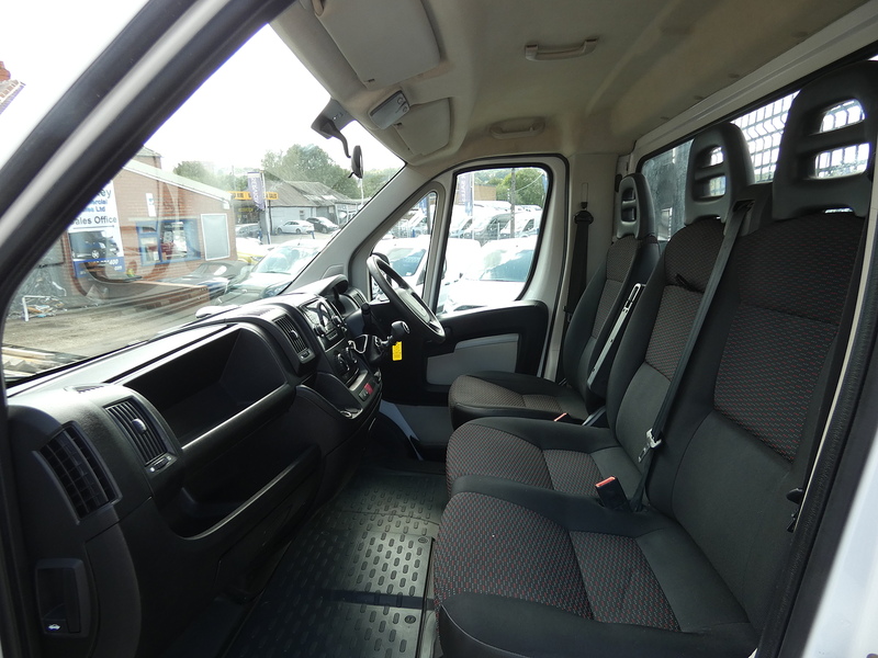 Peugeot 2018 18 PEUGEOT BOXER 2.2 HDI EURO SINGLE CAB 3.6M TIPPER ONLY 66K