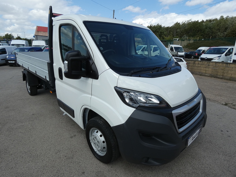 Peugeot 2018 18 PEUGEOT BOXER 2.2 HDI EURO SINGLE CAB 3.6M TIPPER ONLY 66K