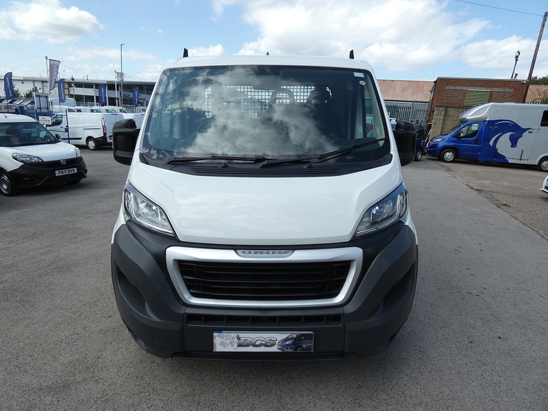 Peugeot 2018 18 PEUGEOT BOXER 2.2 HDI EURO SINGLE CAB 3.6M TIPPER ONLY 66K